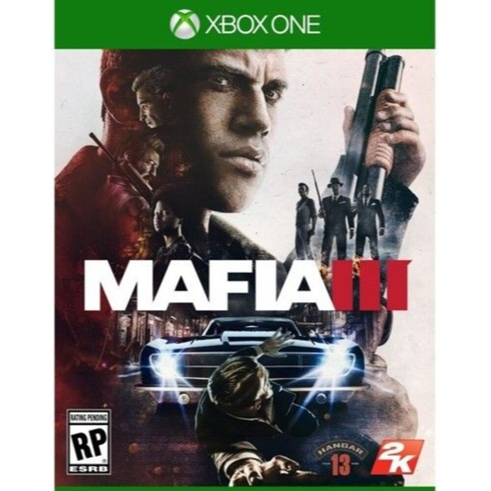 Mafia III 3 Microsoft Xbox One 1968 New Bordeaux Louisiana Hangar 13 EUC 2K